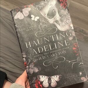 Amazon Black and Red 'Haunting Adeline' Coffee Table Book